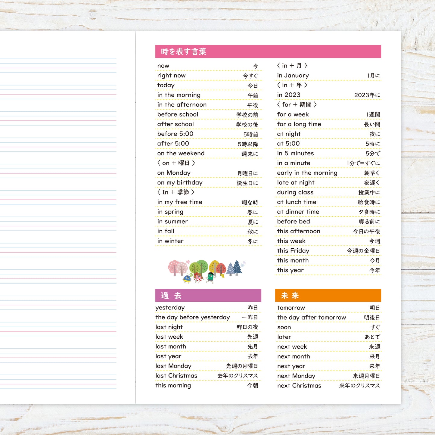 小学校中学年・中学生向け 英語 ノート (英習罫・10段) NOTEBOOK